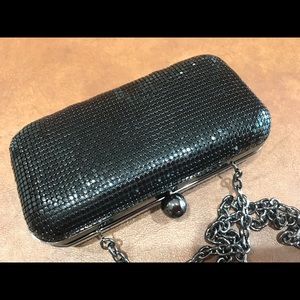 ❤️❤️Women’s Black Lacquer Clutch/ Crossbody